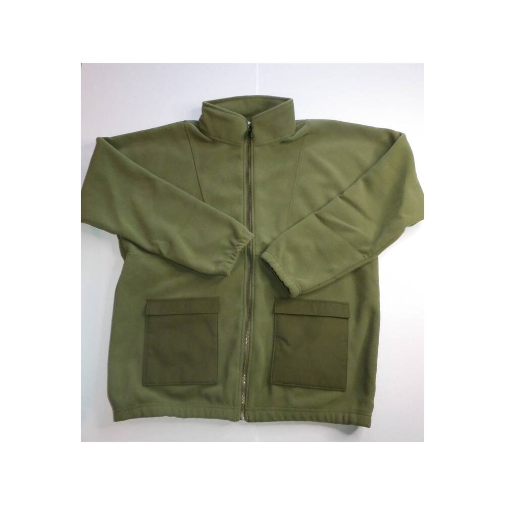HOMAGE full-zip fleece jacket, green, XL BRAND NEW